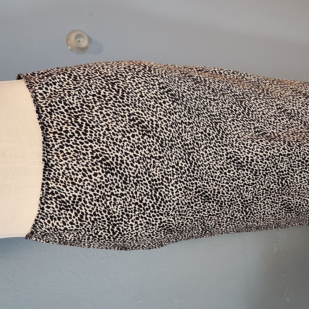 Topshop tall leopard print floor length maxi slip skirt - Picture 2 of 6